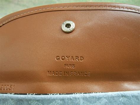 fake goyard serial number|goyard leather bag serial number.